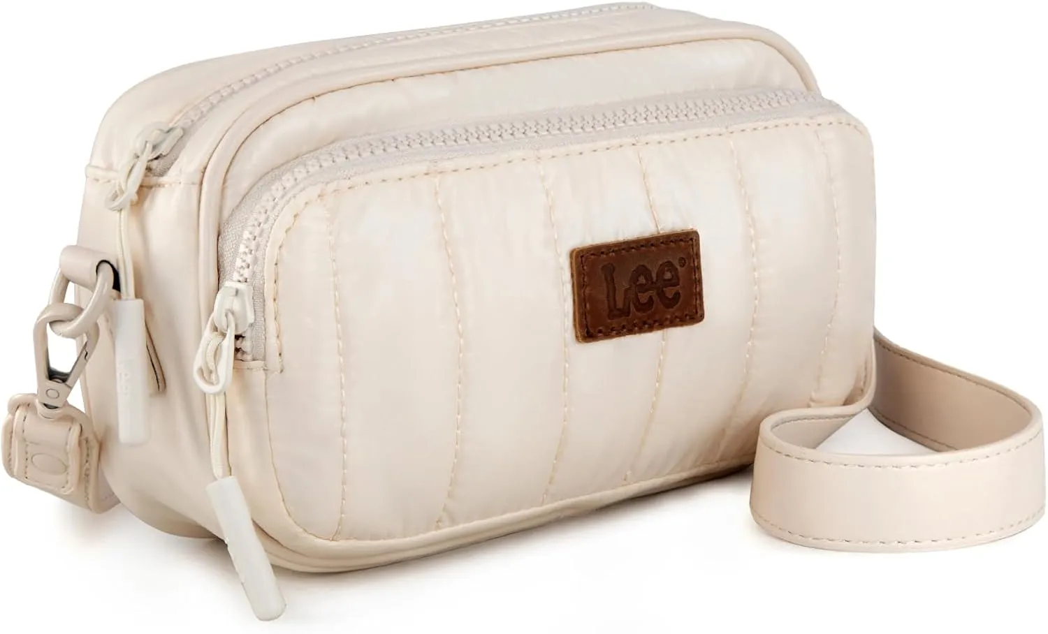 Montana West x Lee Puffer Crossbody Bags for Women Small Quilted Lightweight Water-resistant Purse with Adjustable Strap