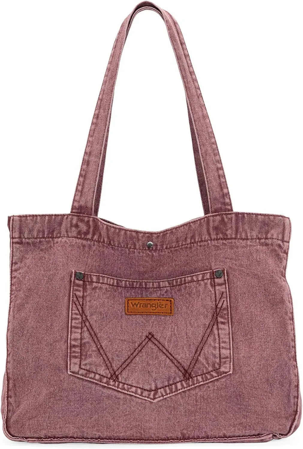 Montana West x Wrangler Tote Bag for Women Large Denim Purses for Work Travel