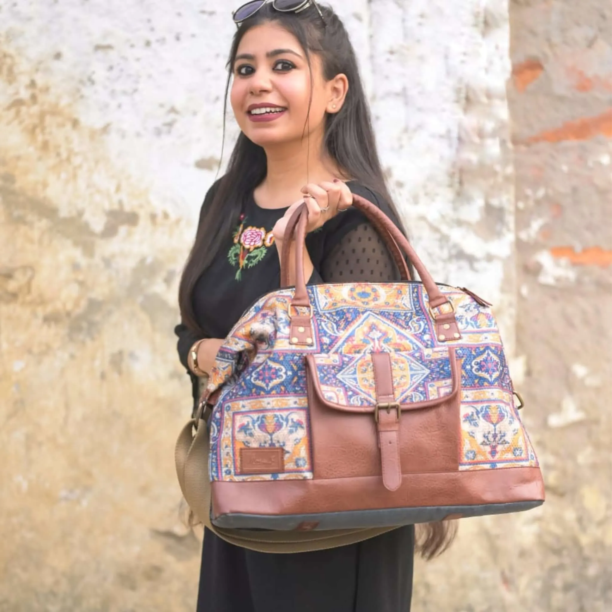 Mosaic Duffle Bag For Men & Women