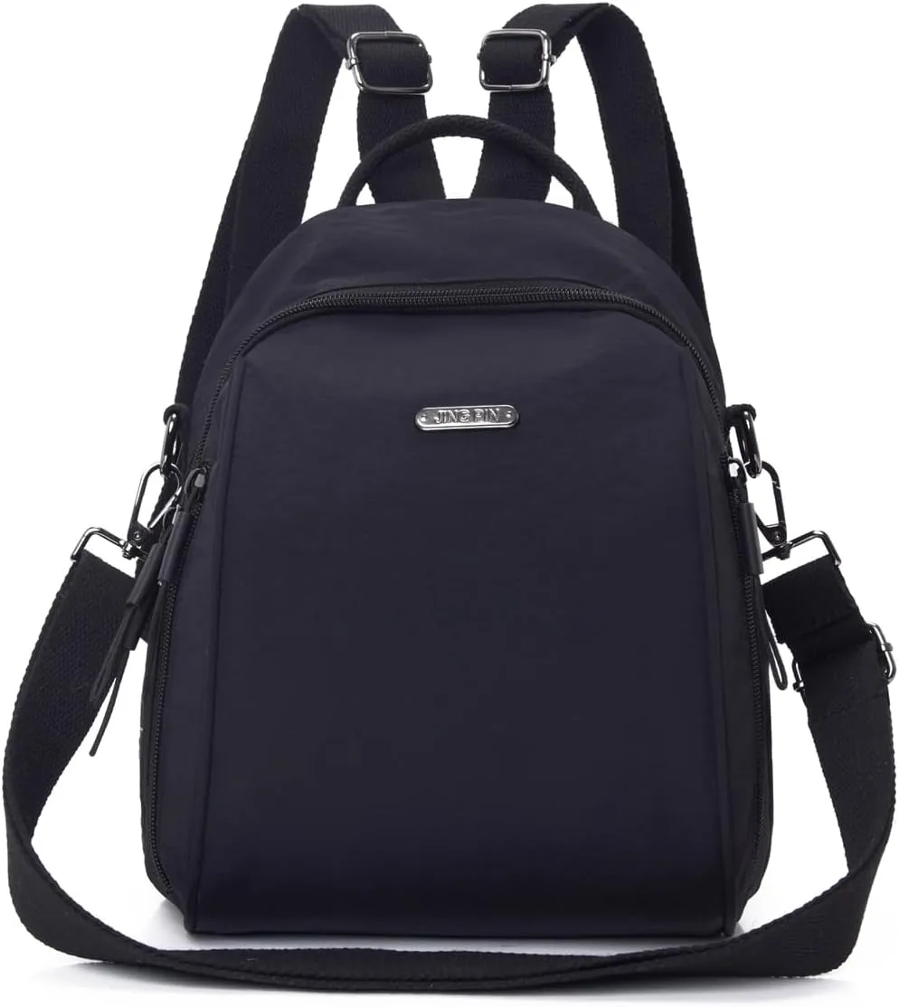 Multi Use Ways Pockets Tote Messenger Bag CrossBody Shoulder Bag Backpack