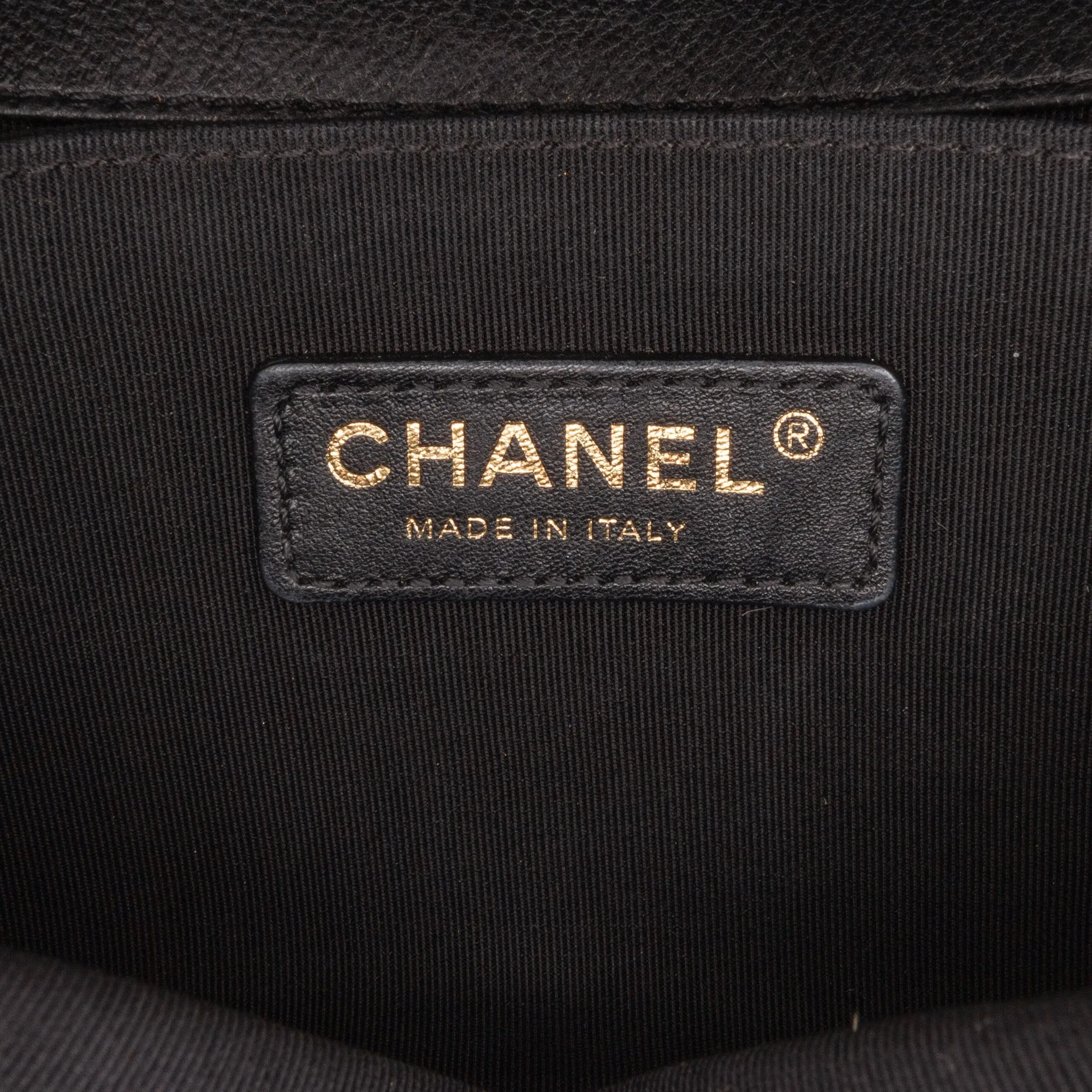 Multicolor Chanel Crest-Embellished Medium Boy Bag