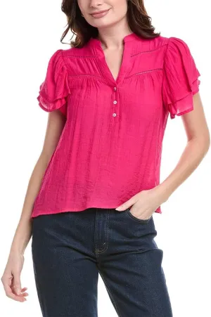 Nanette Nanette Lepore Womens Top, S, Pink