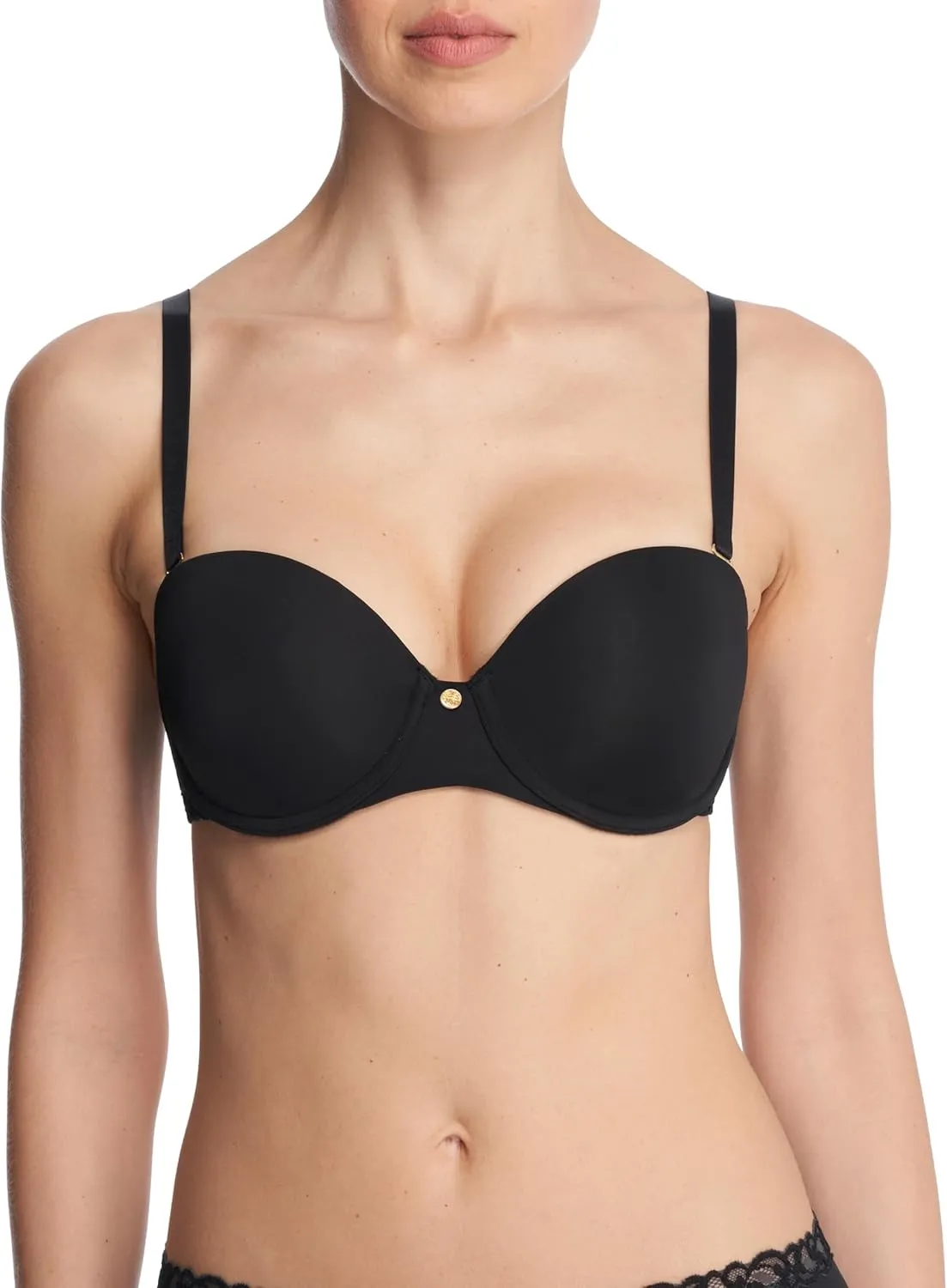 Natori Women's Pure Luxe Strapless Contour Underwire