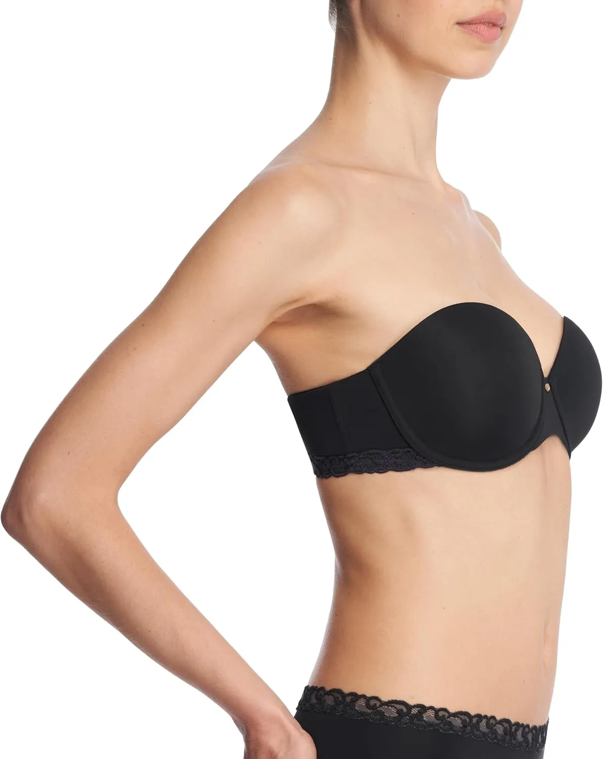 Natori Women's Pure Luxe Strapless Contour Underwire