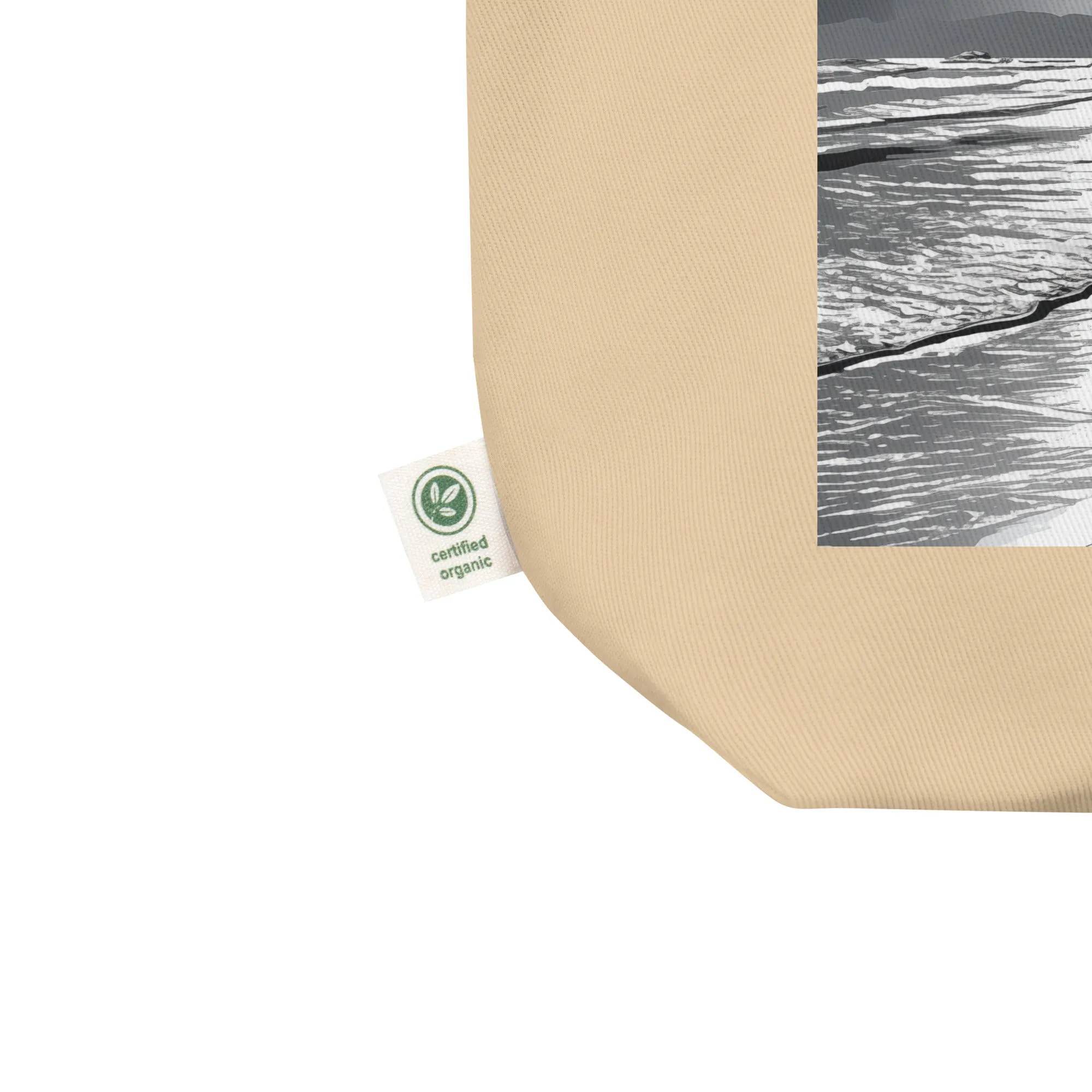 Natural Fiber Tote Bag Coastal Dream