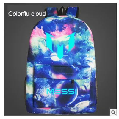 New Listing Lionel Messi backpack fashion casual backpack teenagers Men women's Student School Bags bagpack travel bag FN893