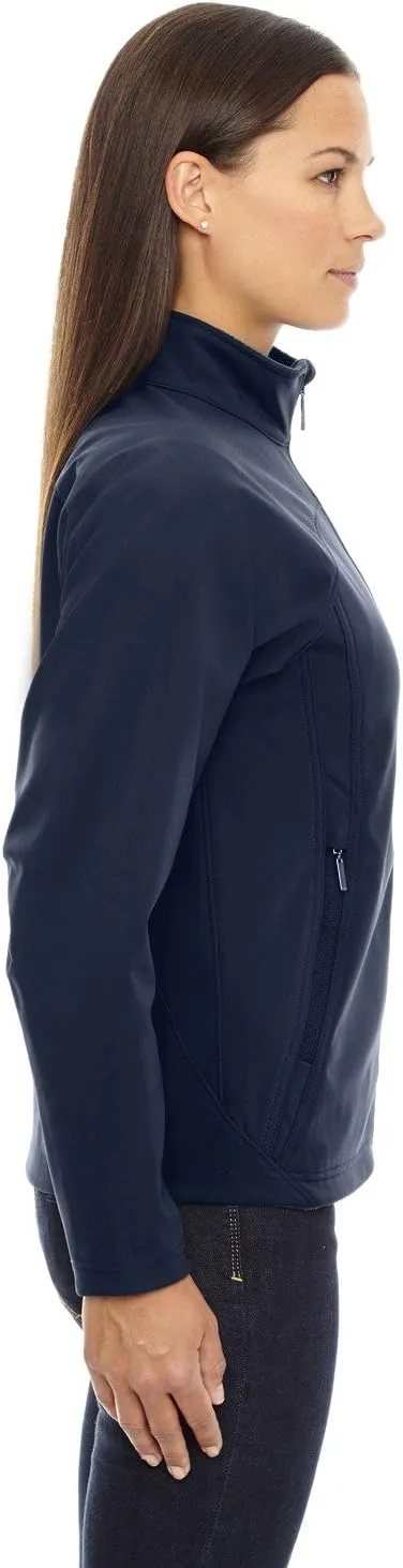North End Ladies 3-Layer Fleece Bonded Soft Shell Jacket