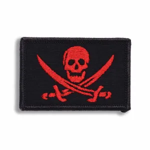 Offbase Pirate Jolly Roger Flag Patch
