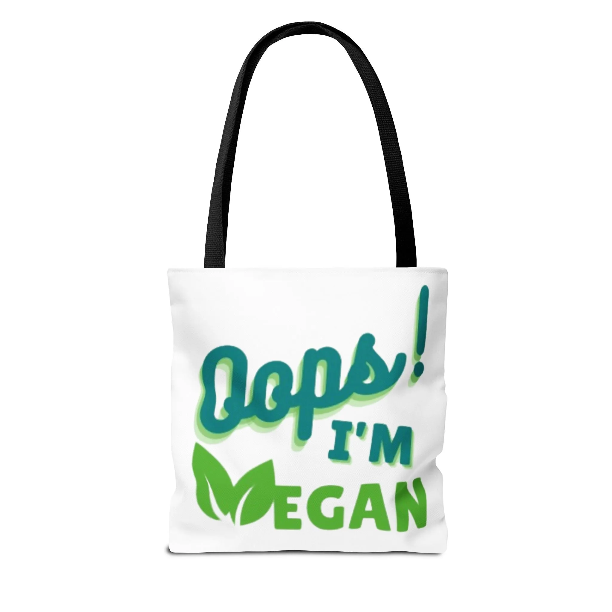 Oops! I'm Vegan Tote Bag (AOP)