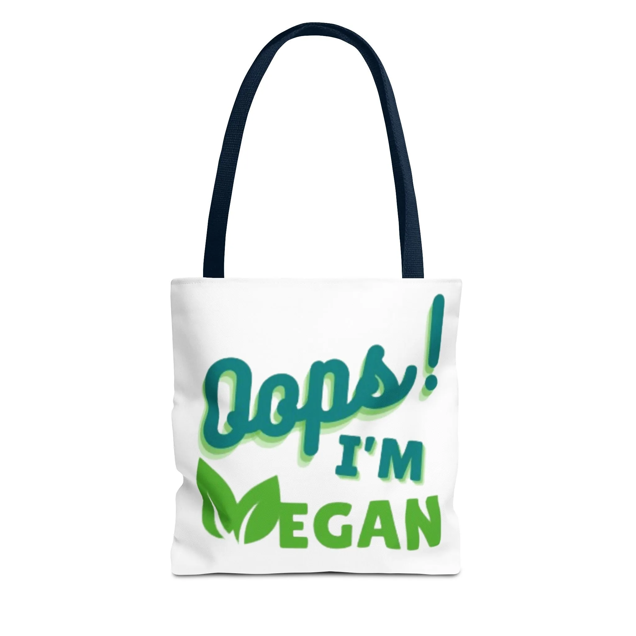 Oops! I'm Vegan Tote Bag (AOP)