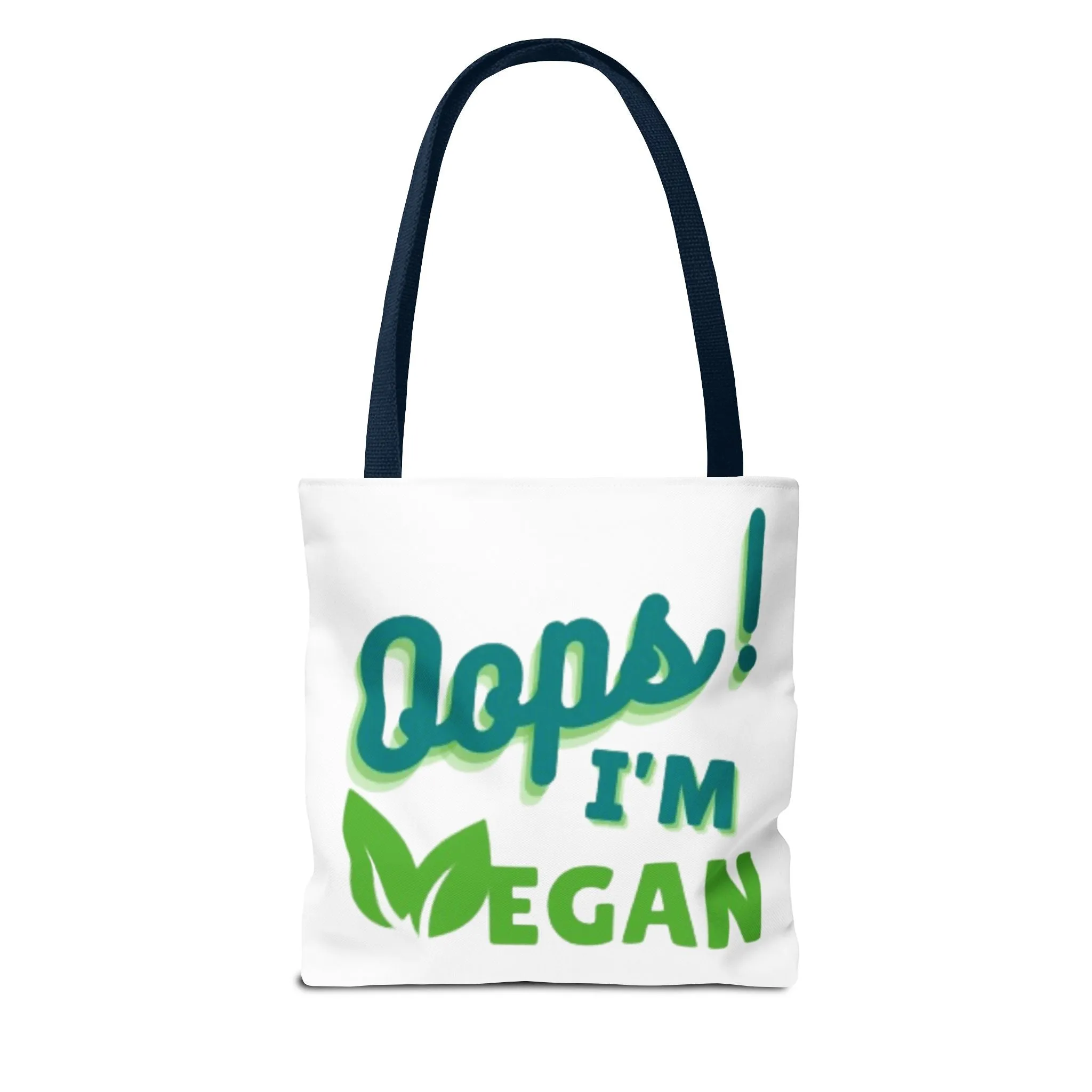 Oops! I'm Vegan Tote Bag (AOP)
