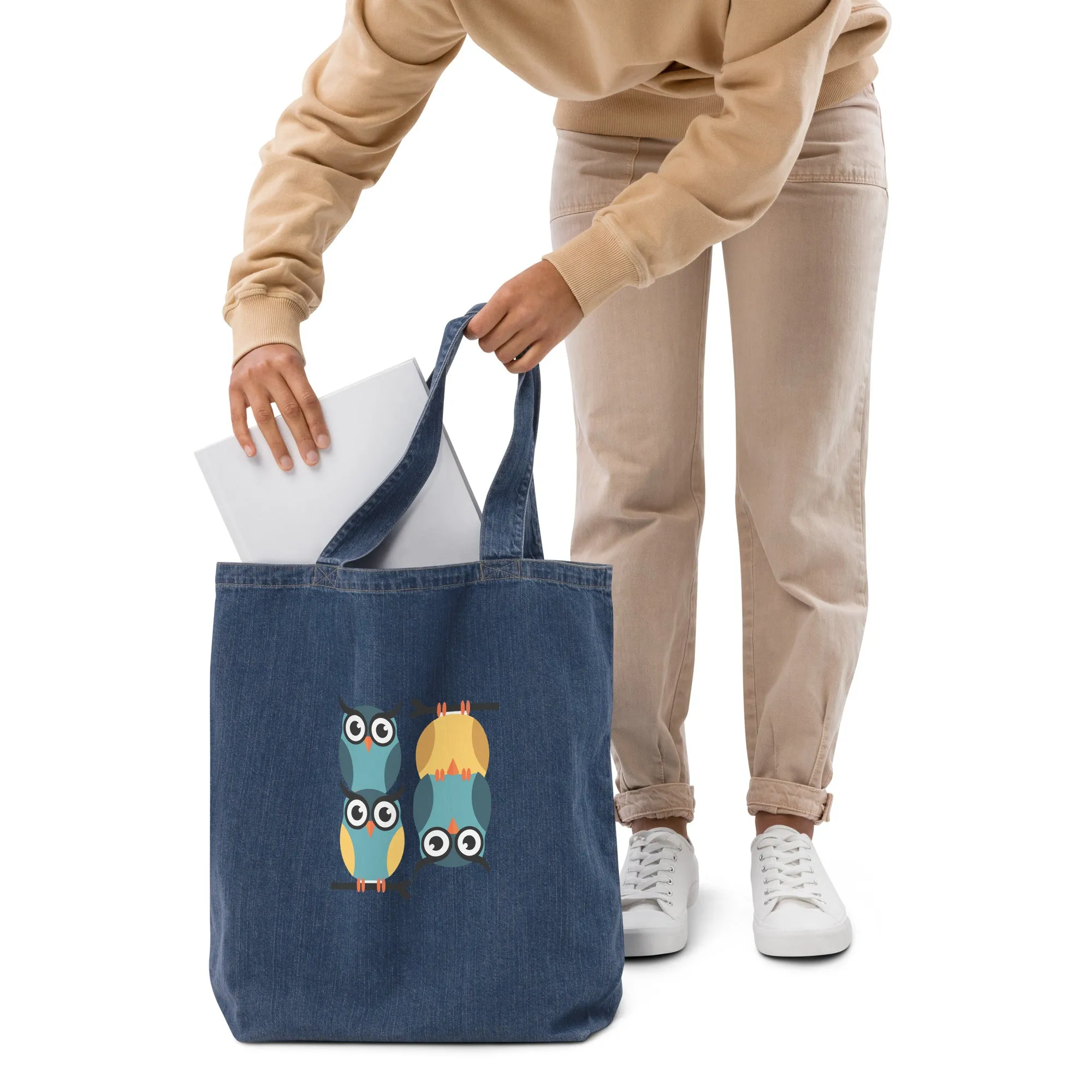 Organic Denim Tote Bag: Stylish, Durable, and Eco-Friendly for Everyday Use