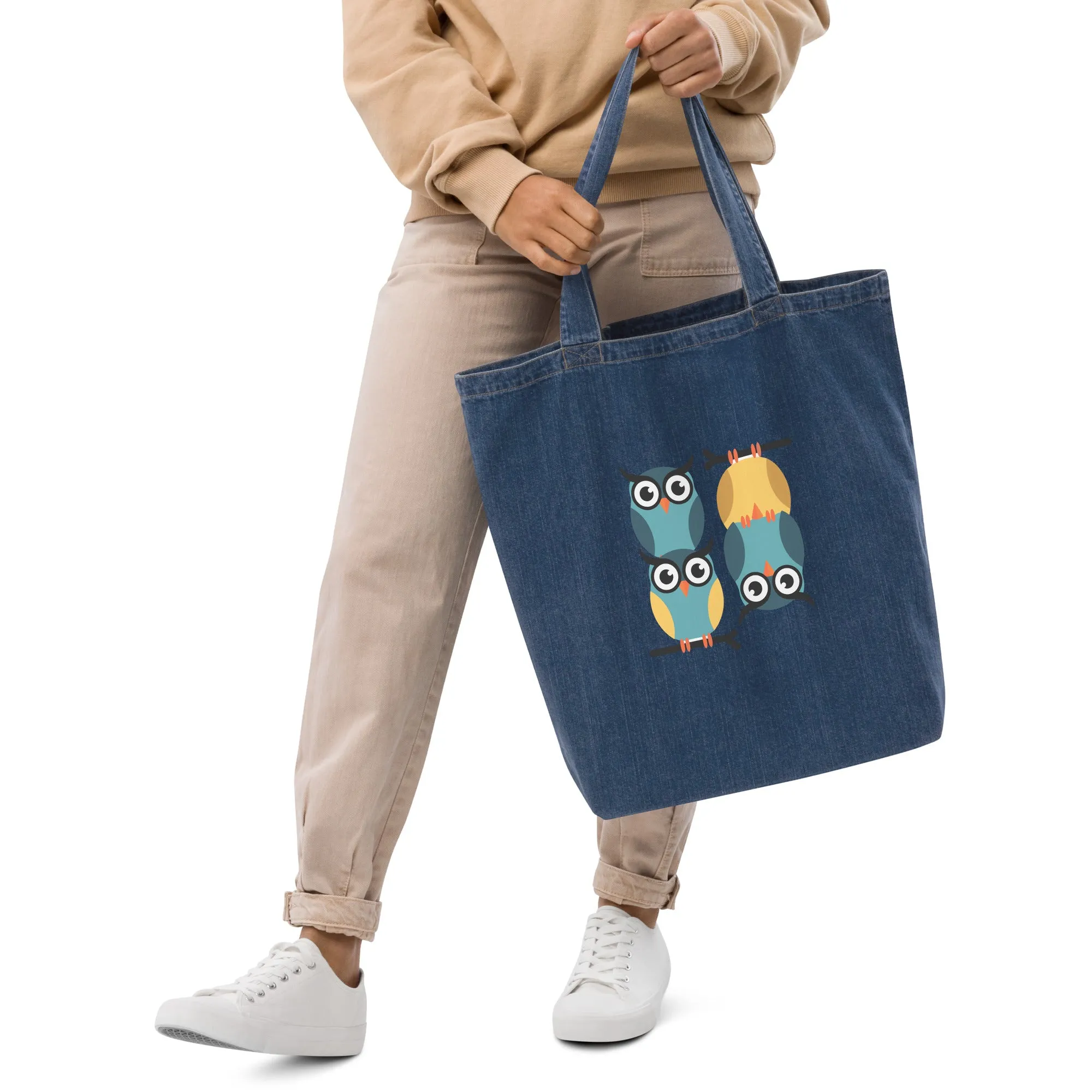 Organic Denim Tote Bag: Stylish, Durable, and Eco-Friendly for Everyday Use