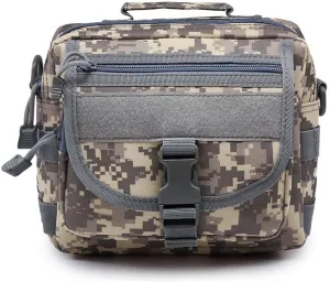 Outdoor Sports Gear Molle Assault Combat Hiking Pack Accessory Camouflage Kit Pouch Tactical Small Sling Bag