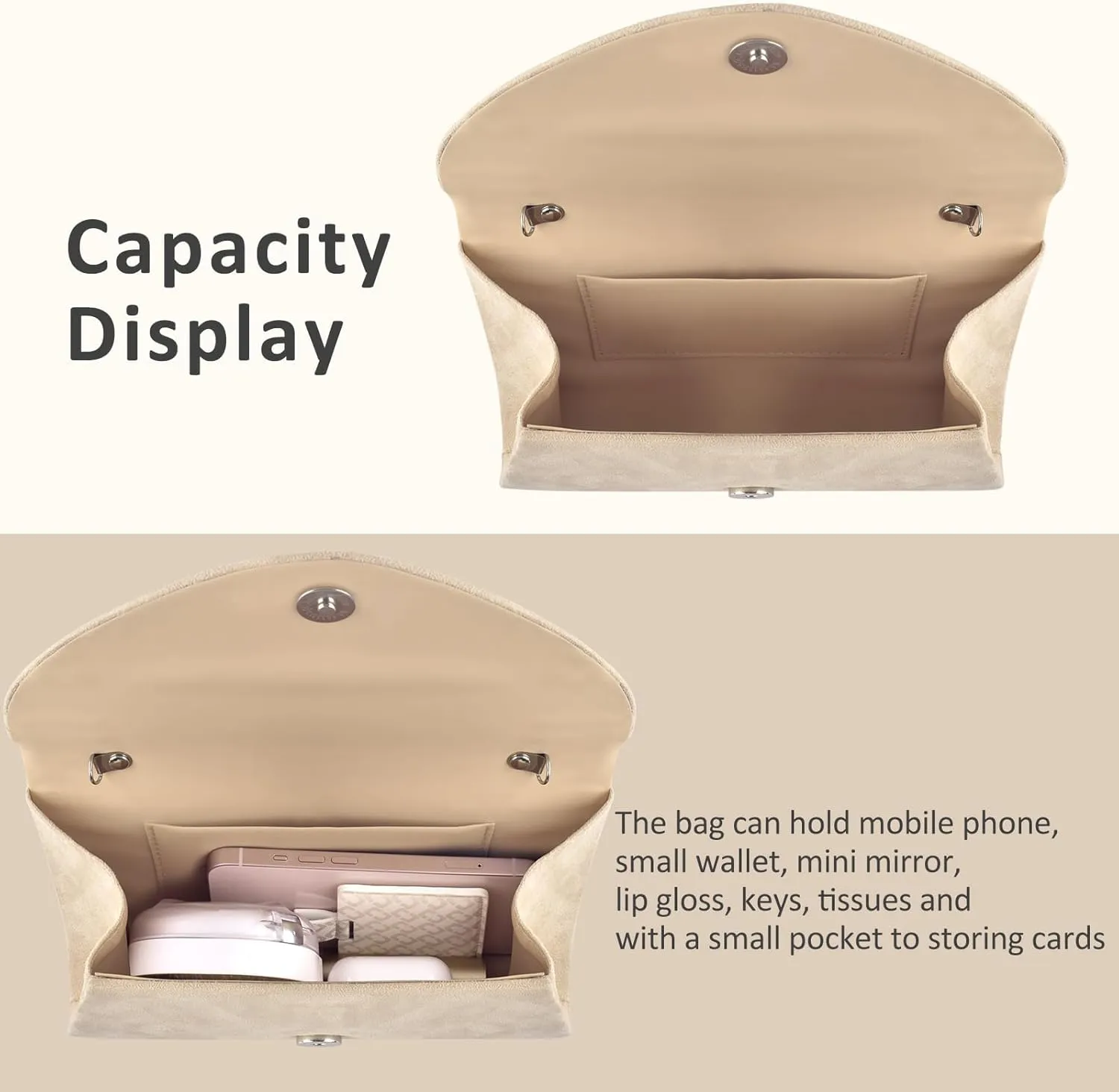 PACETAP Clutch Purses for Women, Handbags with Chain for Women Formal, Evening Bag for Wedding Party Cocktail Prom Dinner