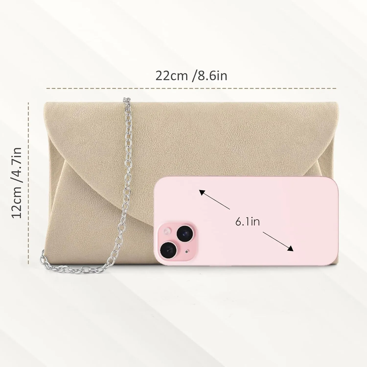PACETAP Clutch Purses for Women, Handbags with Chain for Women Formal, Evening Bag for Wedding Party Cocktail Prom Dinner