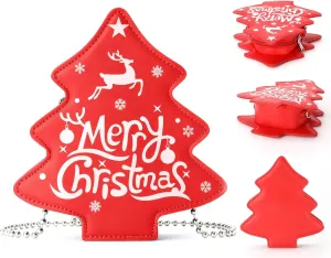 party greeting Crossbody Purse for Women Christmas Tree Shaped Phone Wallet Handbags for Merry Christmas Gift