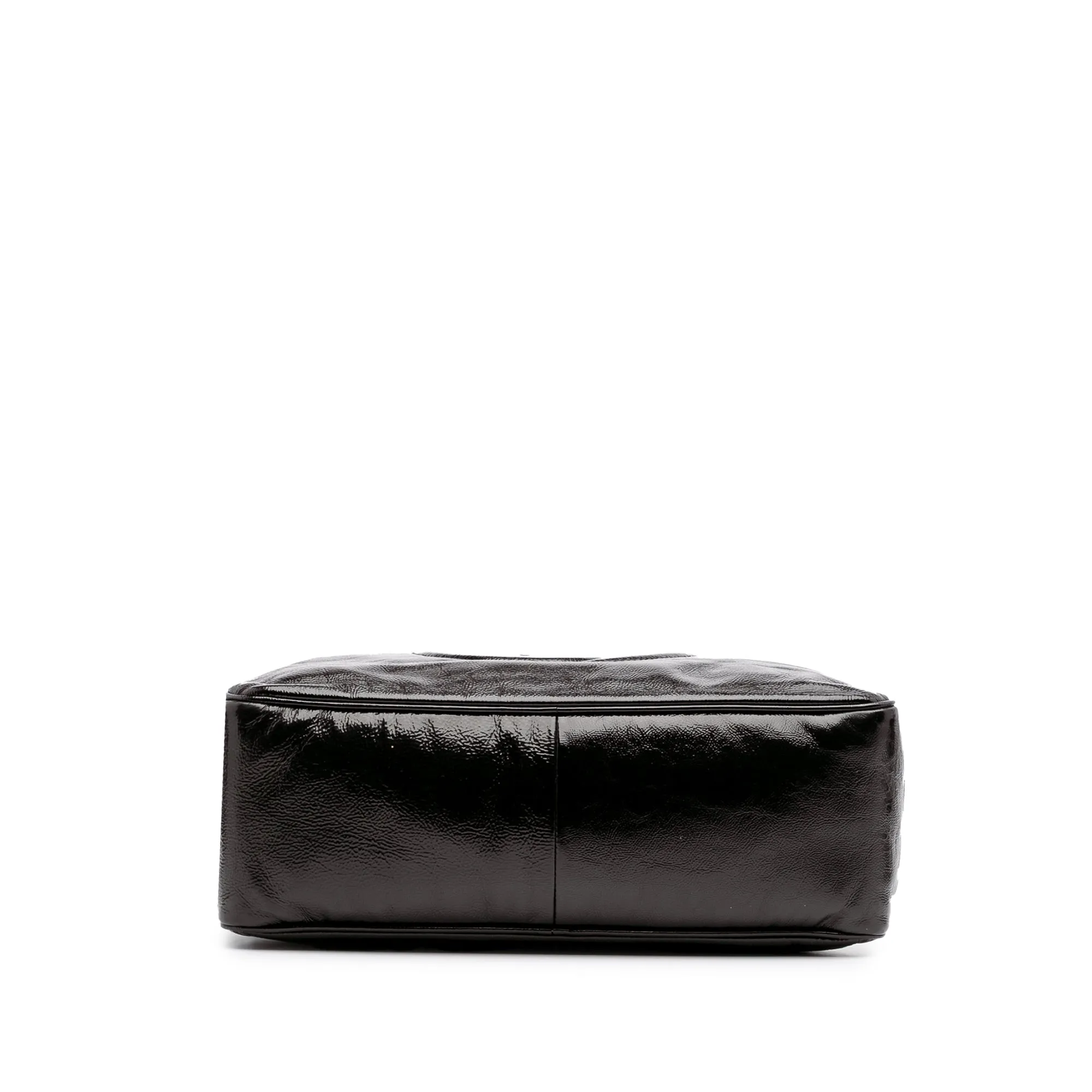 Patent Soho Chain Shoulder Bag