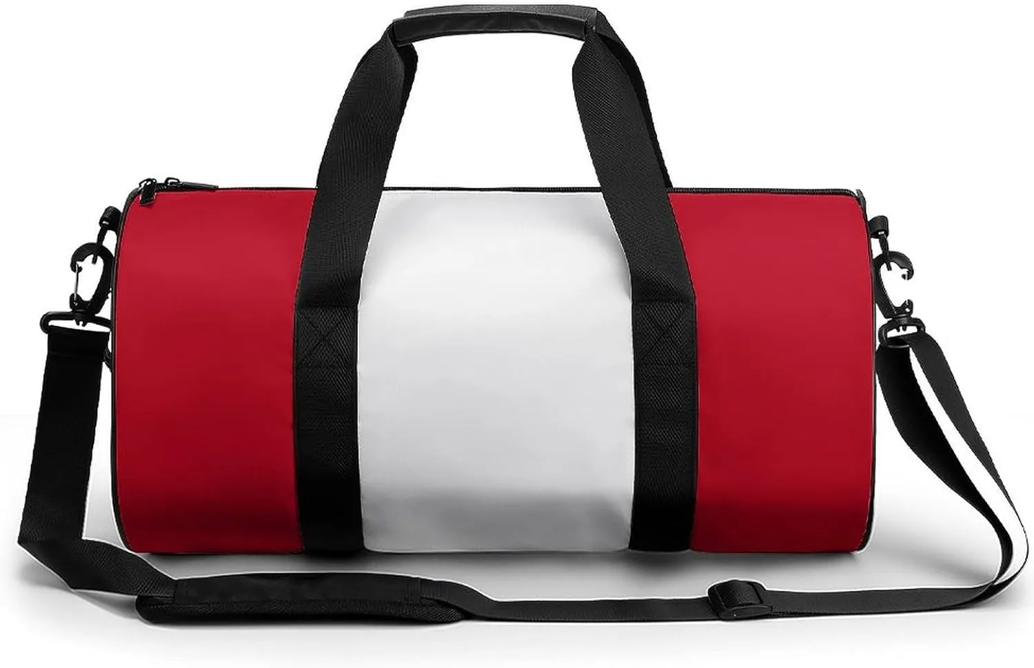 Peru Flag Gym Bag for Men Women with Dry Wet Separation Sports Travel Duffel