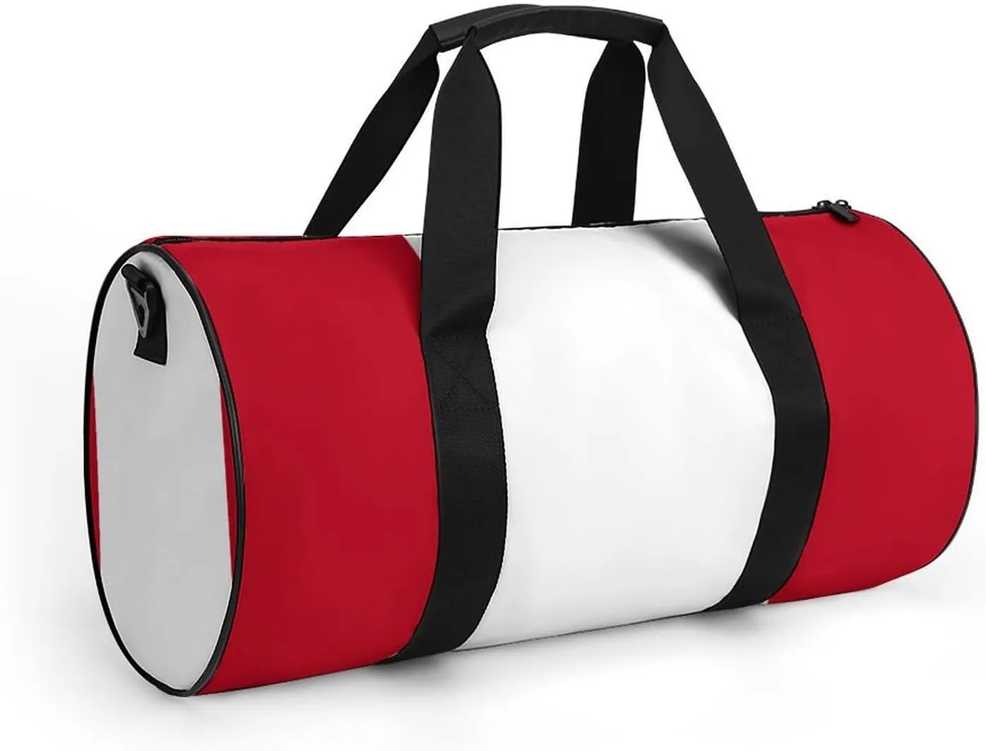Peru Flag Gym Bag for Men Women with Dry Wet Separation Sports Travel Duffel
