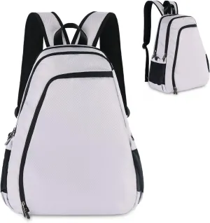 Pickleball Bag Pickleball Paddle Bag, Large Pickleball Bags for Women Men, Multifunctional Adjustable Waterproof Pickleball Backpack