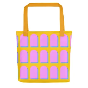 Pink & Yellow Tote-asseum