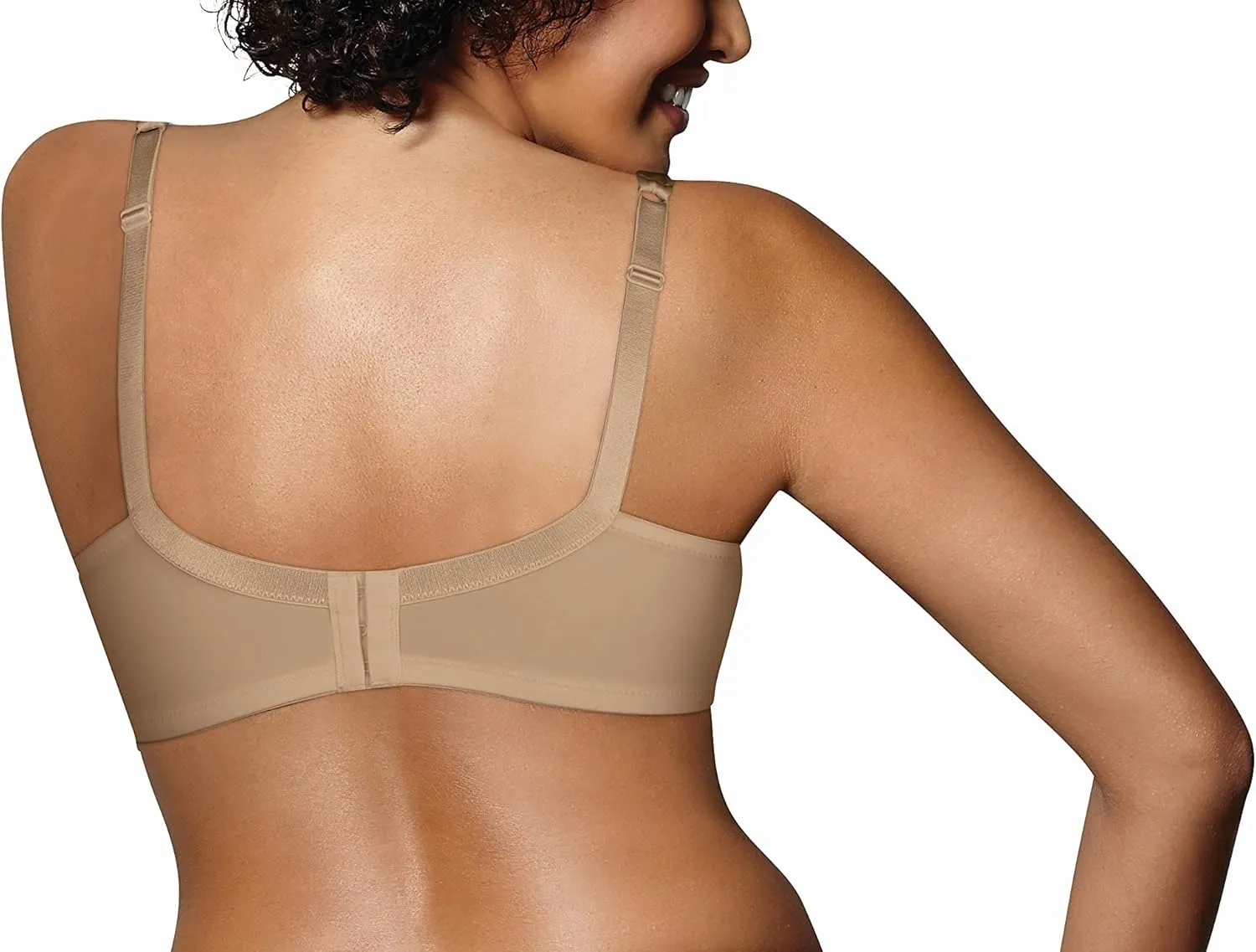 Playtex Women's Secrets Balconette Bra 4824, Full-Coverage Wireless T-Shirt Bra for Full Figures