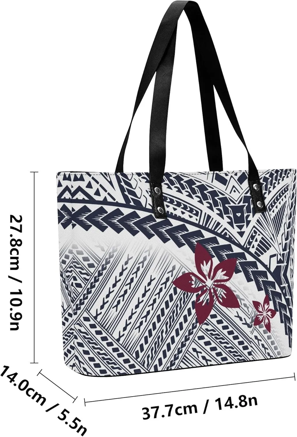 Polynesian Handbag Purse Samoa Tribal Print 2025 New 2-Piece Set Party Custom Wholesale Women'S Bag