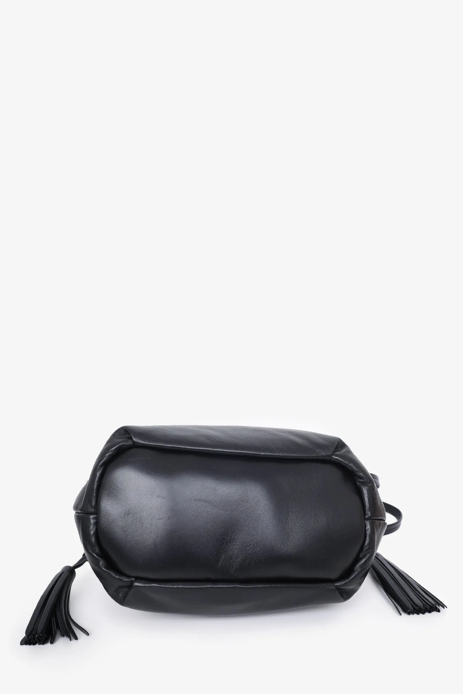 Prada Black Nappa Leather Bucket Bag