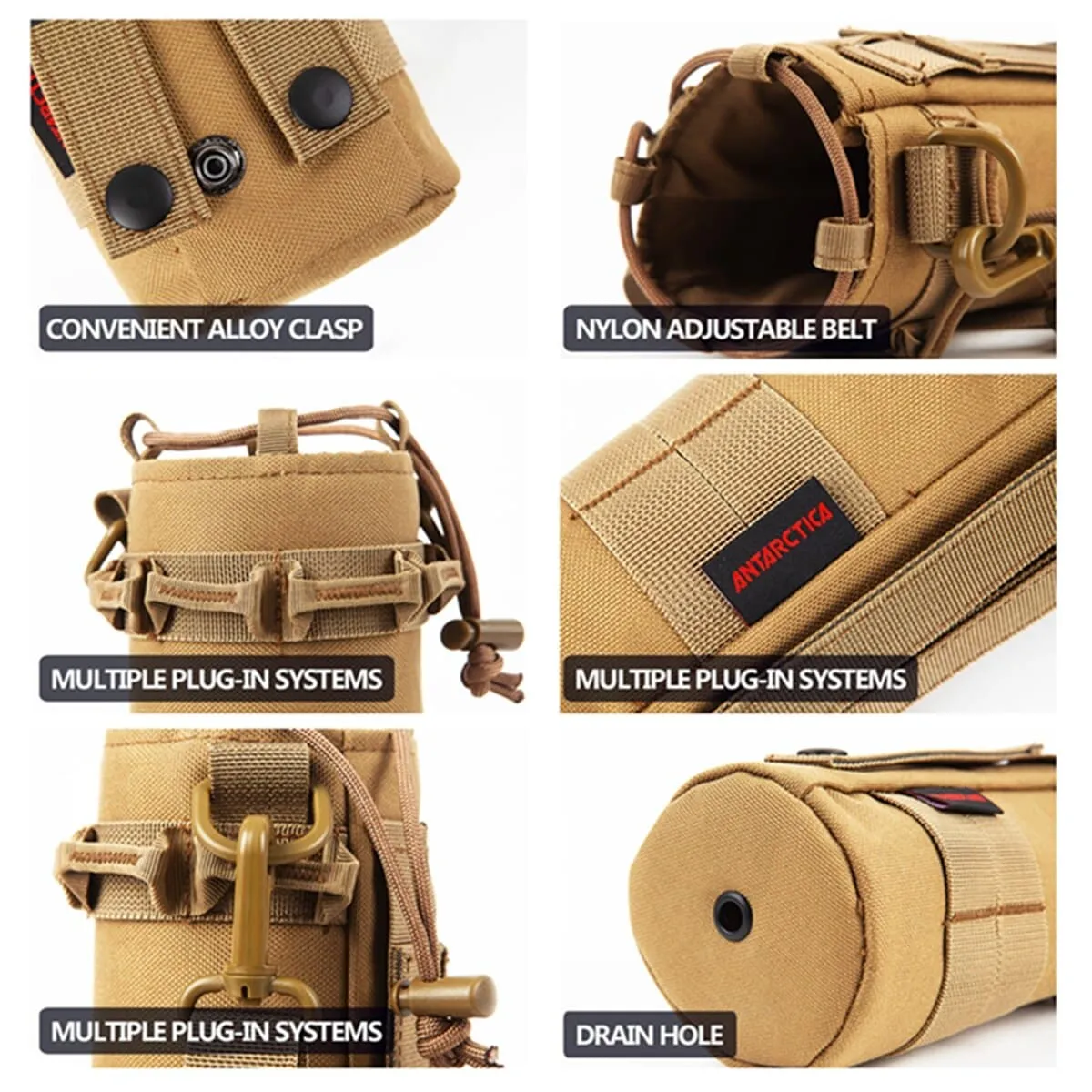 Professional Desert Tactical Hydration Carrier Sport Kettle Pack