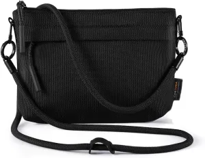 project-cb Crossbody Bag, Cordura Fabric Waterproof Travel Purse, Phone Bag, Small Crossbody Bags for Women & Men
