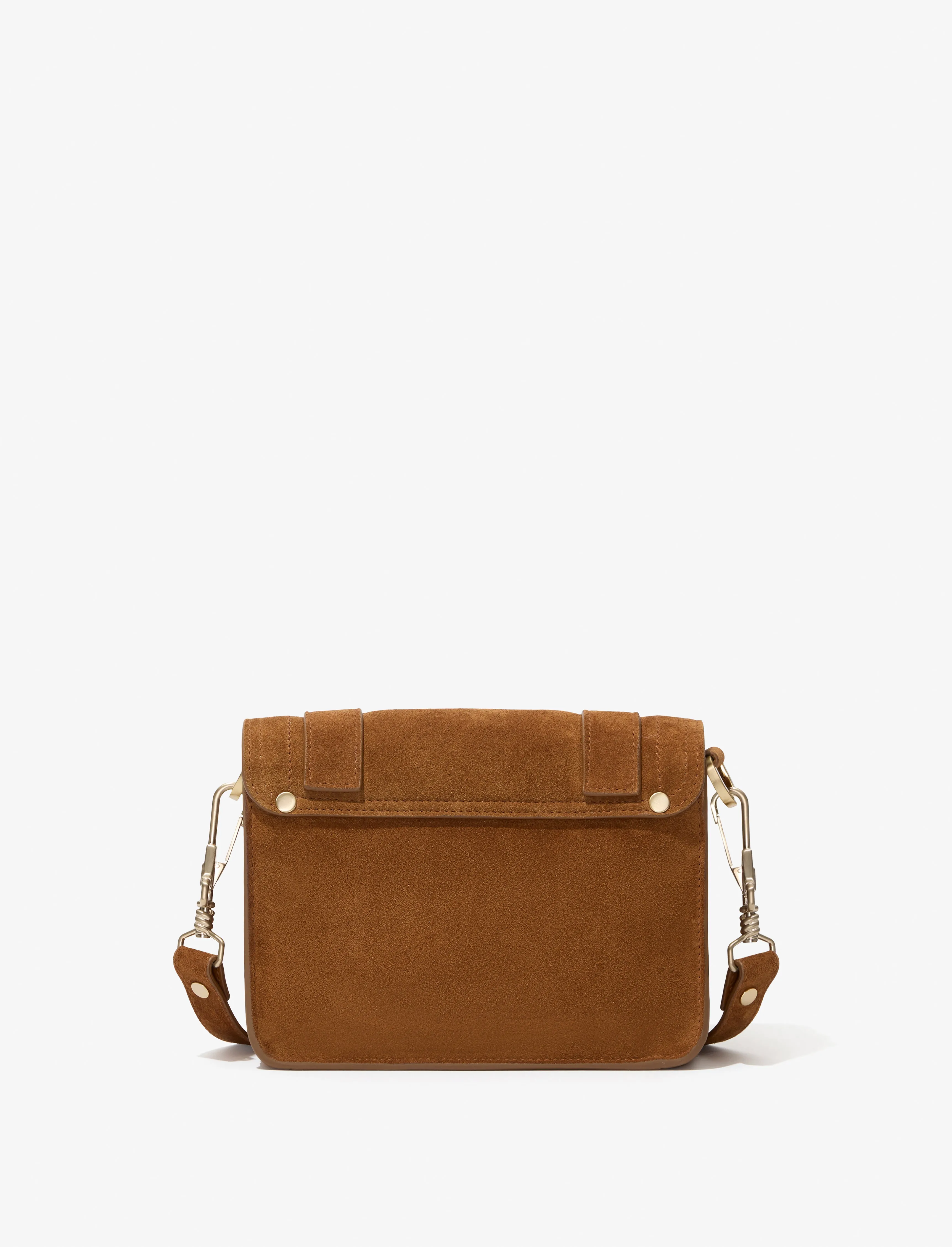 PS1 Mini Crossbody Bag In Soft Suede
