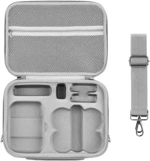 PU Portable Storage Box Shoulder Bag Hard Shell Organiser Case Crossbody Bag for Quadcopter Aircraft