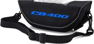 PUCIO For HONDA CB400SF/SB/SS CB400 VTEC Cb400 Storage Travel Tool Bags Navigation Handlebar Bag (Color : Black2, Size : Normalcy)