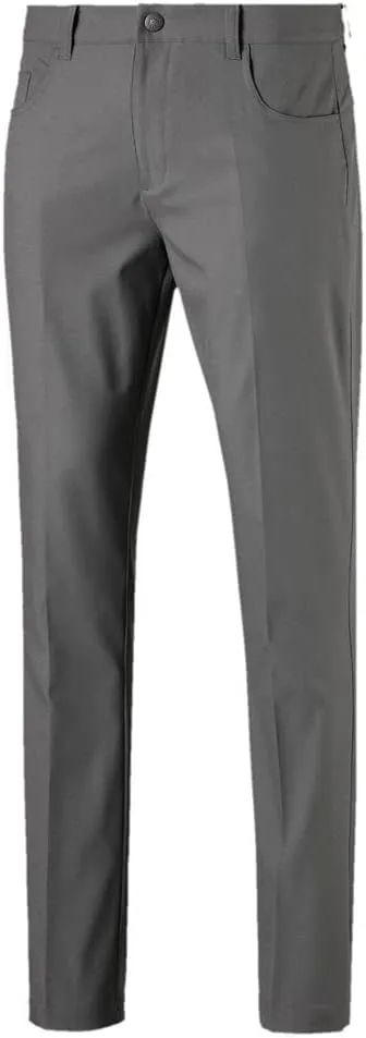 PUMA Men's Jackpot 5 Pocket Pant, Quiet Shade, 33/34