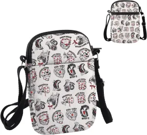 PWHAOO Fantasy Book Lover Gift Book Characters Crossbody Bag Book Reader Travel Bag Bookish Merch