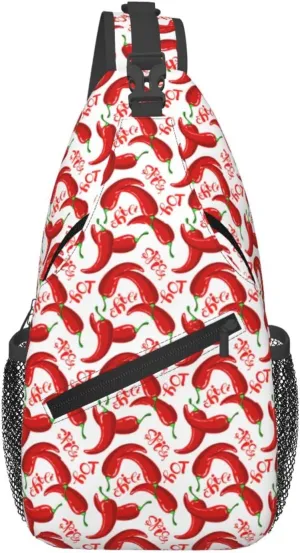 Rainbow Camouflage Sling Bag Adjustable Crossbody Bag Casual Chest Bags Travel Shoulder Backpack For Women Men