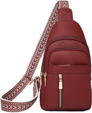 Relevantk Crossbody Bag, Wbougisay Crossbody Bag, Anti-Theft Crossbody Bag, Anti Theft Travel Bag, Hand Bags for Women 2024 (Red,Large)