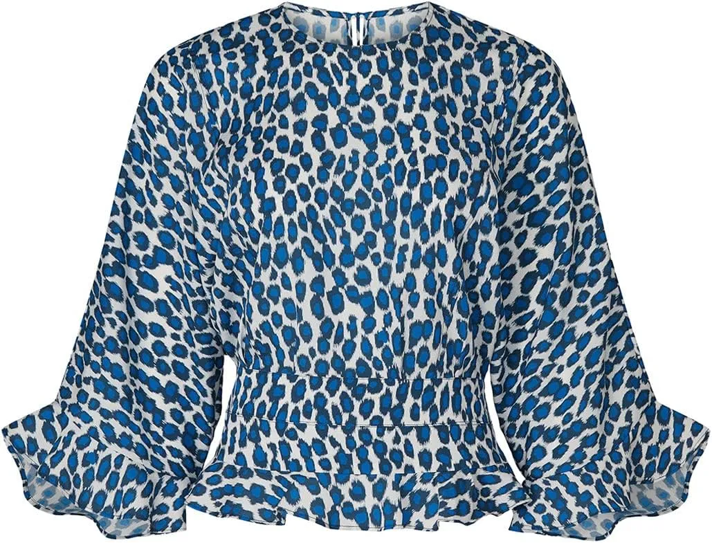 Rent The Runway Pre-Loved Red Tie Waist Long Sleeve Blouse
