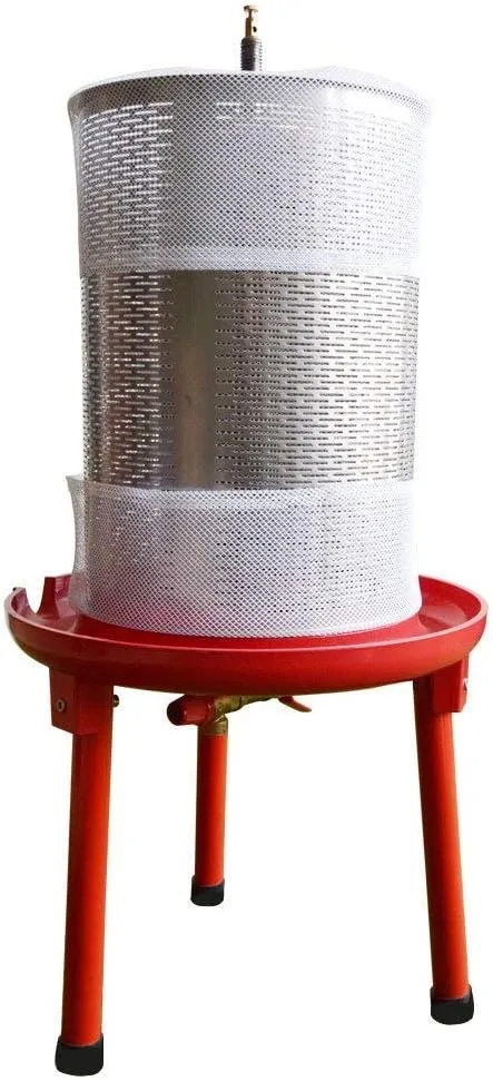 Reusable Mesh Bags, 2 Pack Washable Filter Bag for Fruit Wine Juice - intended for 5.3 Gallon Apple Wine Press
