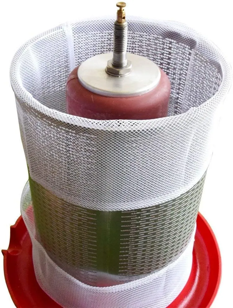 Reusable Mesh Bags, 2 Pack Washable Filter Bag for Fruit Wine Juice - intended for 5.3 Gallon Apple Wine Press