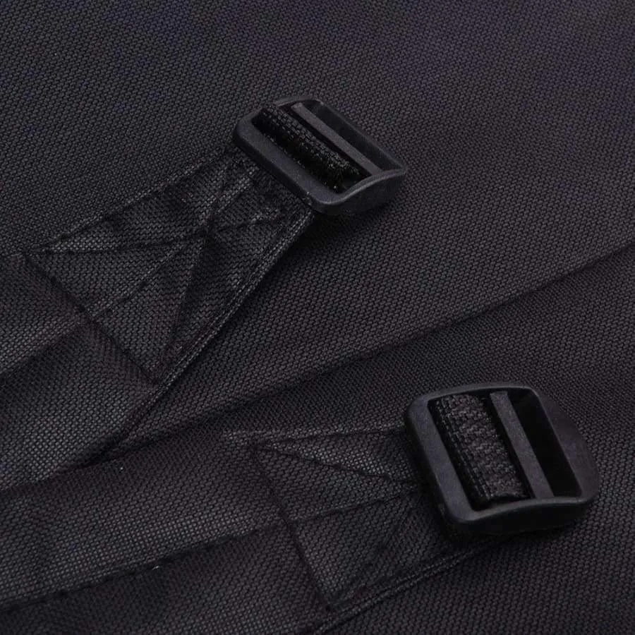 Rynx | Black Colored Canvas Letters Night Embroidery Backpacks Stationery Holder Bags Desk Accessories & Organizers