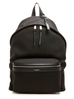Saint Laurent Logo Backpack