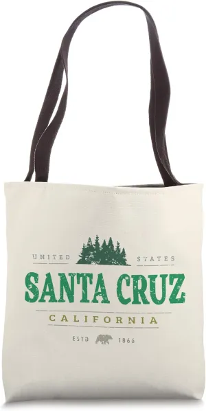 Santa Cruz California | Santa Cruz CA Wilderness Tote Bag