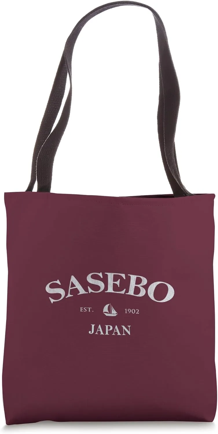 Sasebo Japan Sasebo Nagasaki Japan Graphic Print Tote Bag