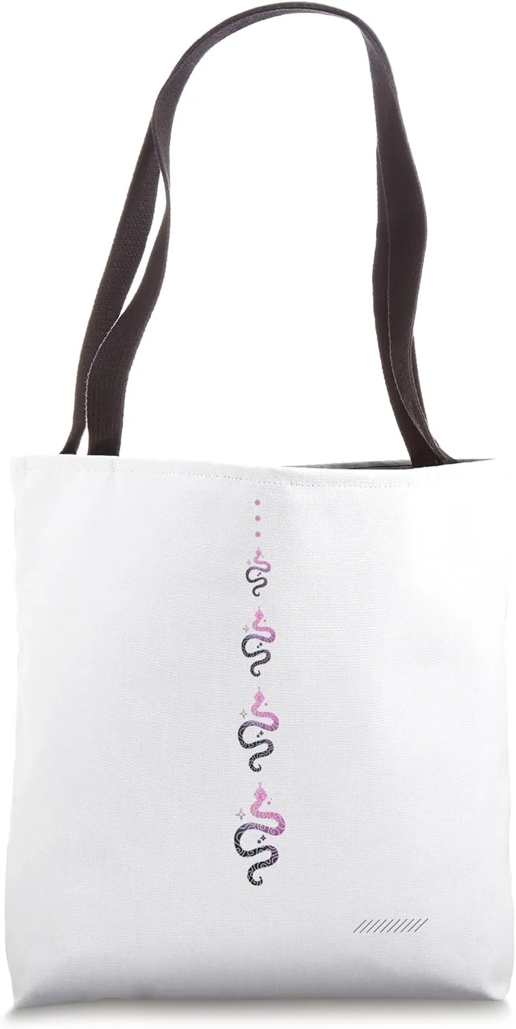 Serpent Cascade Tote Bag
