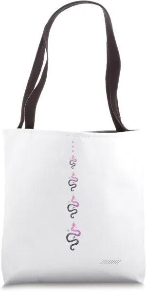 Serpent Cascade Tote Bag