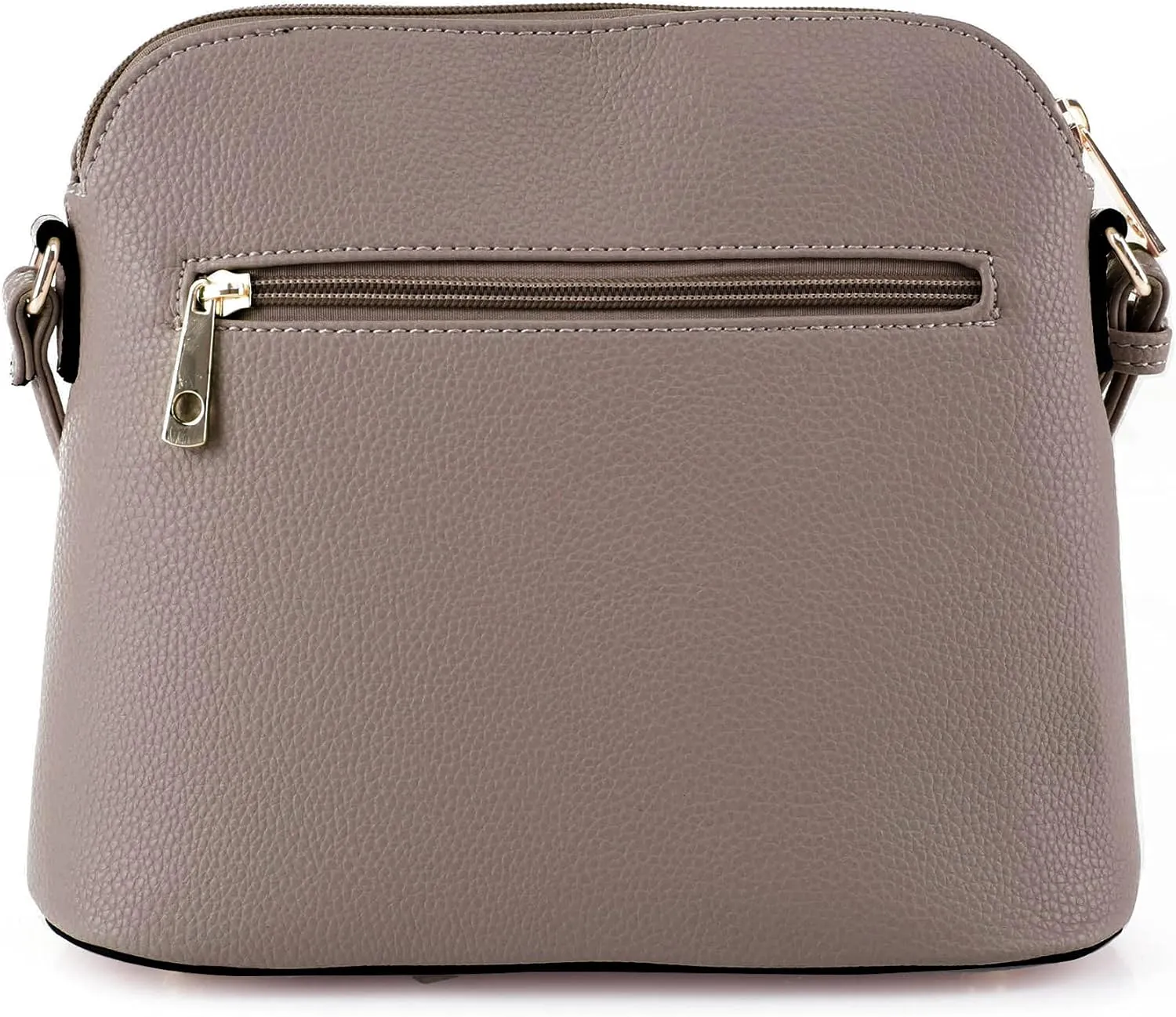 SG SUGU Lunar Lightweight Medium Dome Crossbody Bag Shoulder Bag with Tassel | Zipper Pocket | Adjustable Strap