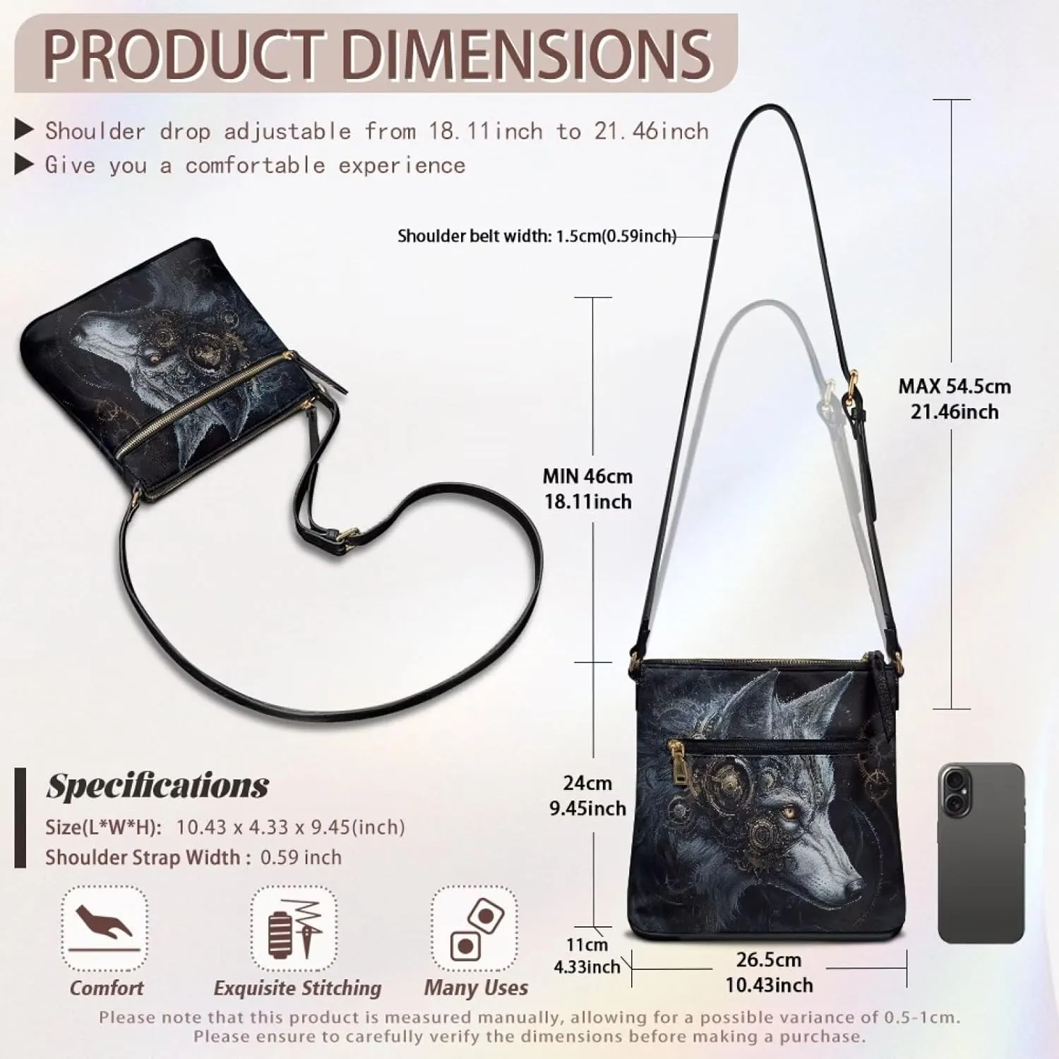 Shoulder Bag for Women Crossbody Womens Large Crossbody Bags Ladies Satchel Shoulder Handbags