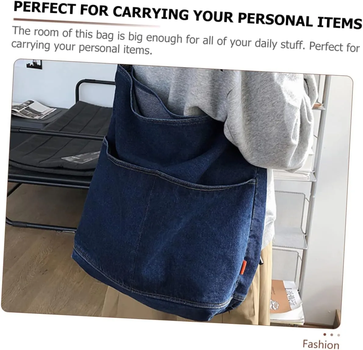 Shoulder Bags Large-capacity Bag Crossbody Leather Bags for Women Denim Cross-body Bag Vintage Crossbody